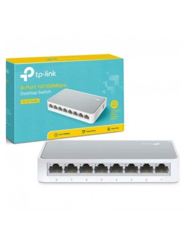 TP-LINK SWITCH 8-PORT 10/100 SF1008D