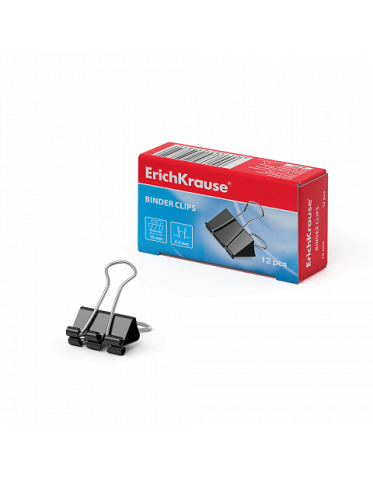 ERICHKRAUSE BINDER CLIPS 15mm (12pcs) 25085 ERICHKRAUSE BINDER CLIPS 15mm (12pcs) 25085