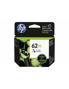 HP Ink Cartridge 62XL Colour