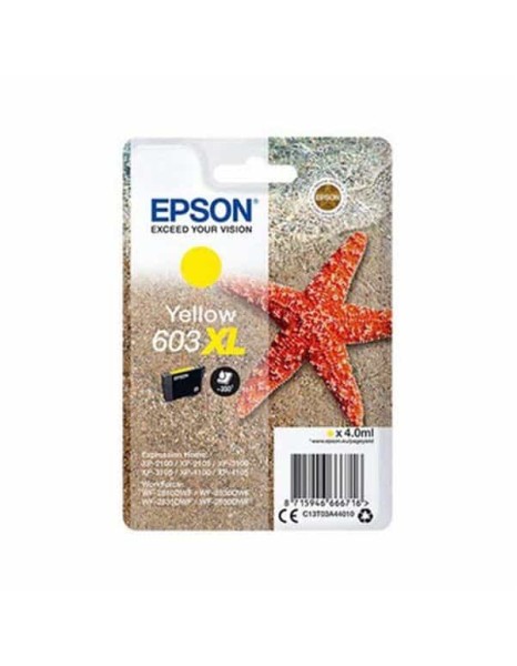 EPSON INK CARTRIDGE T03A440 603XL YELLOW EPSON INK CARTRIDGE T03A440 603XL YELLOW