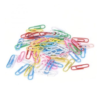 EAGLE PAPER CLIPS COLOUR 33MM EAGLE PAPER CLIPS COLOUR 33MM