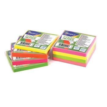 FORPUS STICK NOTES 75X75 YELLOW FUO..F42010   80sheets