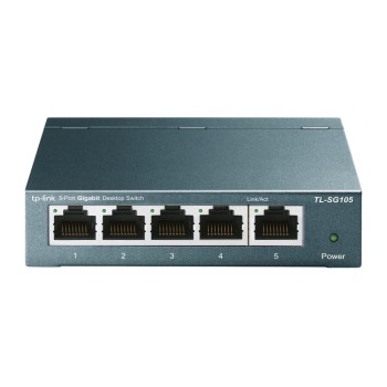 TP-LINK SWITCH 5PORTS GIGABIT LAN PORTS, UNMANAGED, METAL, DESKTOP