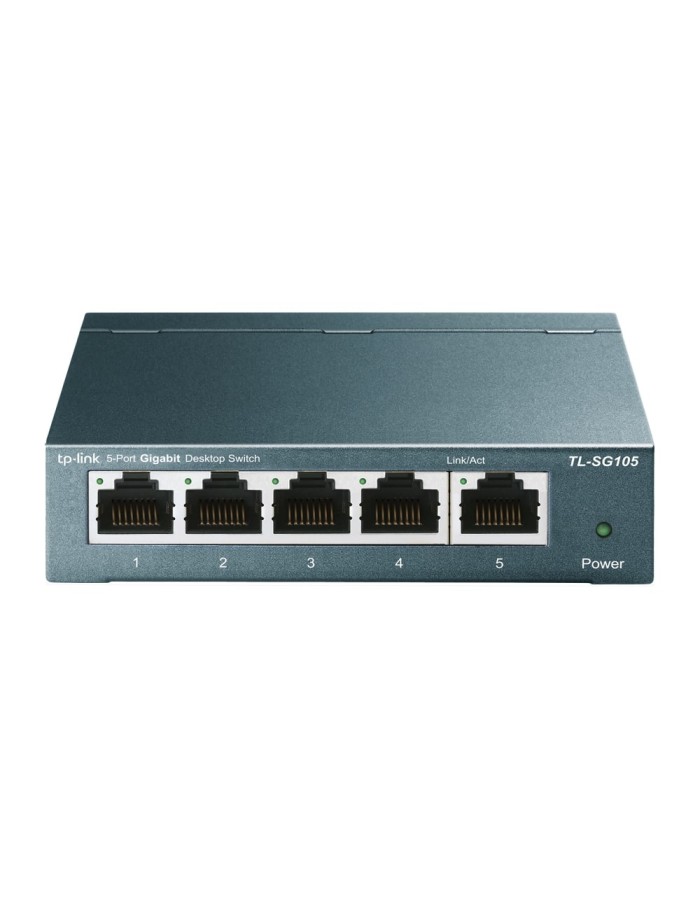 TP-LINK SWITCH 5PORTS GIGABIT LAN PORTS, UNMANAGED, METAL, DESKTOP