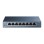 TP-LINK SWITCH 8PORTS GIGABIT LAN PORTS, UNMANAGED, STEEL CASE, DESKTOP, UK PLUG
