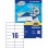 ECONOMY/AVERY LABELS 105X37MM ELA019
