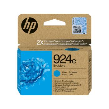 HP INK CARTRIDGE EvoMore 924e CYAN XL 4K0U7NE