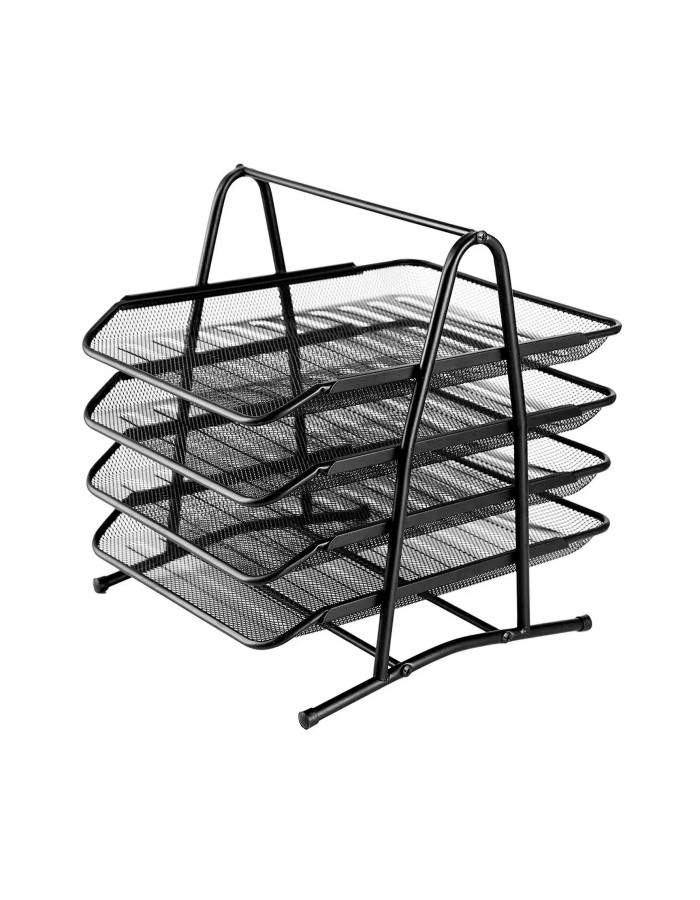 TELLENO 4-TIER TRAY BLACK H2004