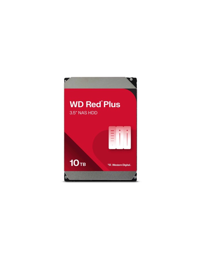WESTERN DIGITAL HDD 10TB 3.5" SATA RED PLUS WD101EFBX