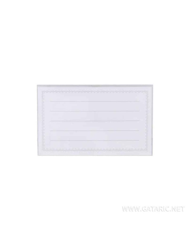 TTO NAME BADGE 60X90MM WITH CLAMP CLIP 403380 TTO NAME BADGE 60X90MM WITH CLAMP CLIP 403380