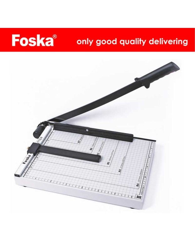 FOSKA PAPER GUILOTINE/CUTTER  A3 METAL 15 SHEETS  H801E