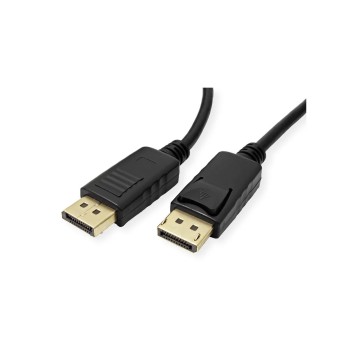 VALUE DISPLAYPORT CABLE 4K60Hz DP-DP M/M 2M  BLACK
