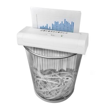 MONOLITH PORTABLE STRIPE-CUT PAPER SHREDDER (NO BIN) MA601 WHITE MONOLITH PORTABLE STRIPE-CUT PAPER SHREDDER (NO BIN) MA601 WHITE