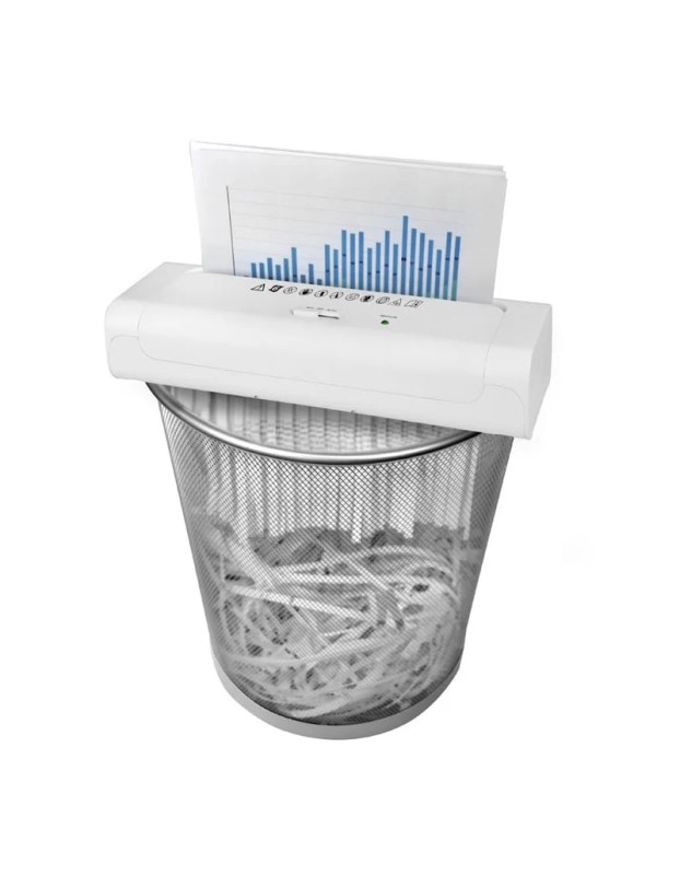 MONOLITH PORTABLE STRIPE-CUT PAPER SHREDDER (NO BIN) MA601 WHITE MONOLITH PORTABLE STRIPE-CUT PAPER SHREDDER (NO BIN) MA601 WHITE