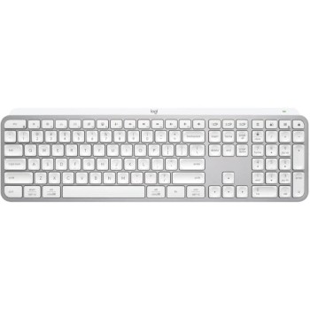 Logitech MX Keys S Bluetooth Illuminated Keyboard Pale Grey (920-011588) US