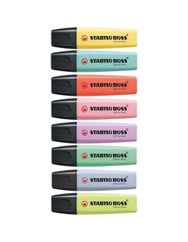STABILO BOSS HI-LITE (8PCS) PASTEL COLOUR  70/8-3