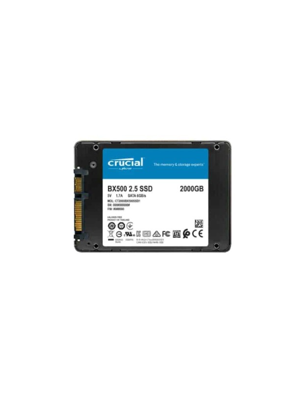 CRUCIAL SSD 2TB BX500  540/500 CT2000BX500SSD1