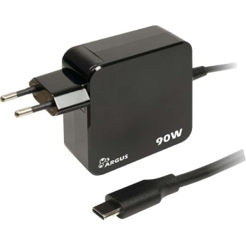 INTER-TECH POWER ADAPTER USB-C  90W PD-2090 BLACK (+ 4 TIPS)