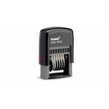 TRODAT PRINTY NUMBERING STAMP 4MM T-4846 6 DIGITS TRODAT PRINTY NUMBERING STAMP 4MM T-4846 6 DIGITS