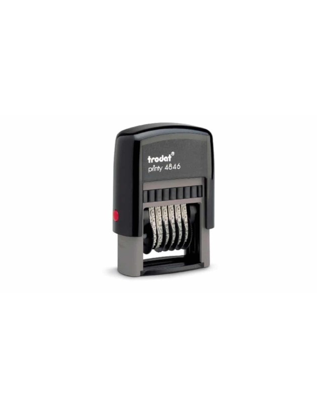 TRODAT PRINTY NUMBERING STAMP 4MM T-4846 6 DIGITS