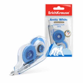 ERICHKRAUSE CORRECTION TAPE ARCTIC WHITE 4.2mm x 5m 21885 ERICHKRAUSE CORRECTION TAPE ARCTIC WHITE 4.2mm x 5m 21885