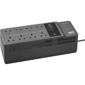 APC BACK-UPS LINE INTERRACTIVE 850VA 8 X UK SOCKETS + USB-A & USB-C 12V9AH BATTERY BE850G2-UK APC BACK-UPS LINE INTERRACTIVE 850VA 8 X UK SOCKETS + USB-A & USB-C 12V9AH BATTERY BE850G2-UK