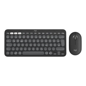 LOGITECH WIRELESS KEYBOARD &amp; MOUSE PEBBLE 2 GRAPHITE 920-012239