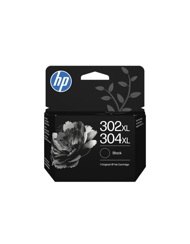 HP Ink Cartridge 302XL &amp; 304XL BLACK B7RT9AE