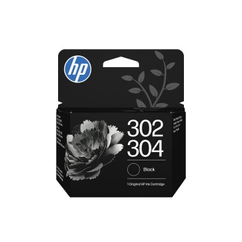 HP Ink Cartridge 302 &amp; 304 BLACK B7RT7AE