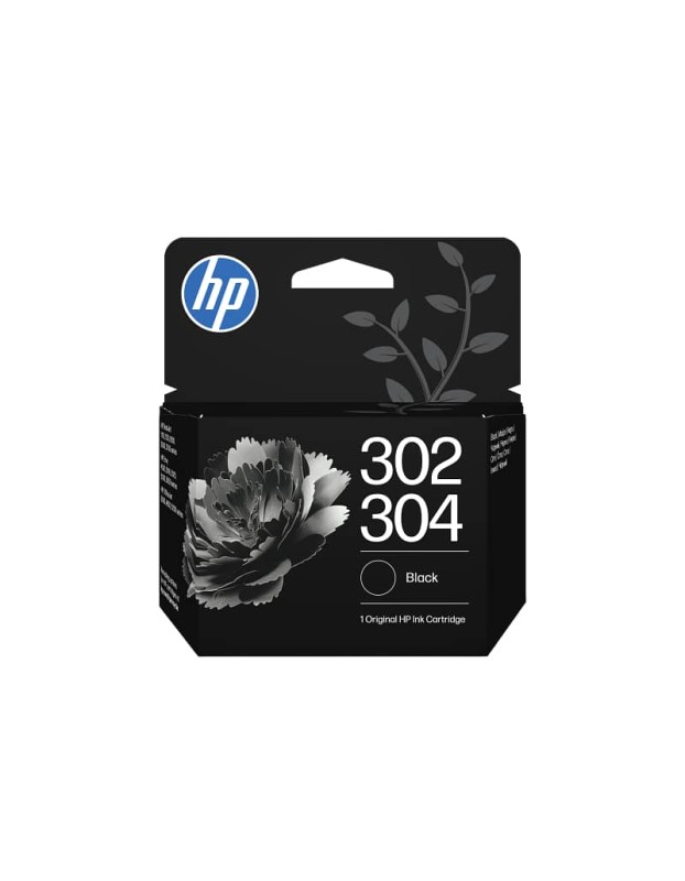 HP Ink Cartridge 302 &amp; 304 BLACK B7RT7AE